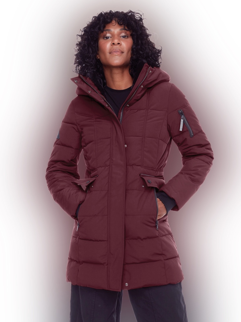 Alpine North Kootney - Vegan Down Mid-Length Parka Coat size medium